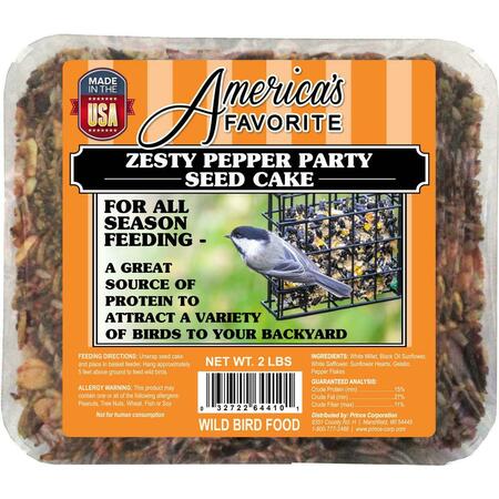 NUTNUEZ 2 lbs Zesty Pepper Party Large Seed Cake NU3688002